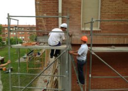 Trabajos de construcción en edificios y comunidades de vecinos de Santander.